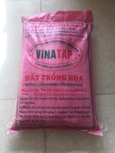 COMBO 50 bao Đất trồng hoa | Đất chuyên dụng trồng hoa ! Hỗn hợp giá thể trồng Hoa theo công thức Đặc Biệt của VinaTap