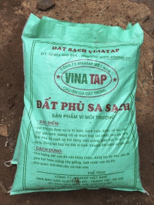 COMBO 100 bao | Đất phù sa trồng cây | Đất phù sa đóng bao 20kg | Xử lý sạch nấm cỏ dại, mầm bệnh, nghiền nhỏ | Nhà máy VinaTap sản xuất.