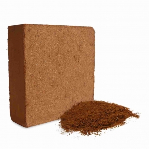 Coco peat block 5kg | Size 300x300x120mm | Organic plant medium | Washed, Buffered Raw Materials ; High temperature disinfection treatment Suitable for growing all kinds of plants