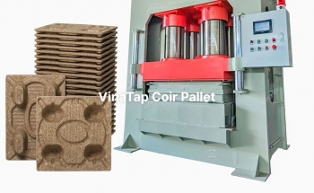 Pallet ép từ mùn cưa và dăm gỗ