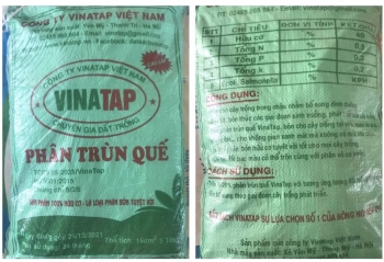 Phân Trùn Quế VinaTap (Bao 10kg/30kg) – Phân Hữu Cơ Tự Nhiên Cao Cấp