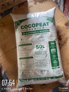 Coco Peat Premium 50L | Low EC Washed Coco Coir – VinaTap Vietnam Factory