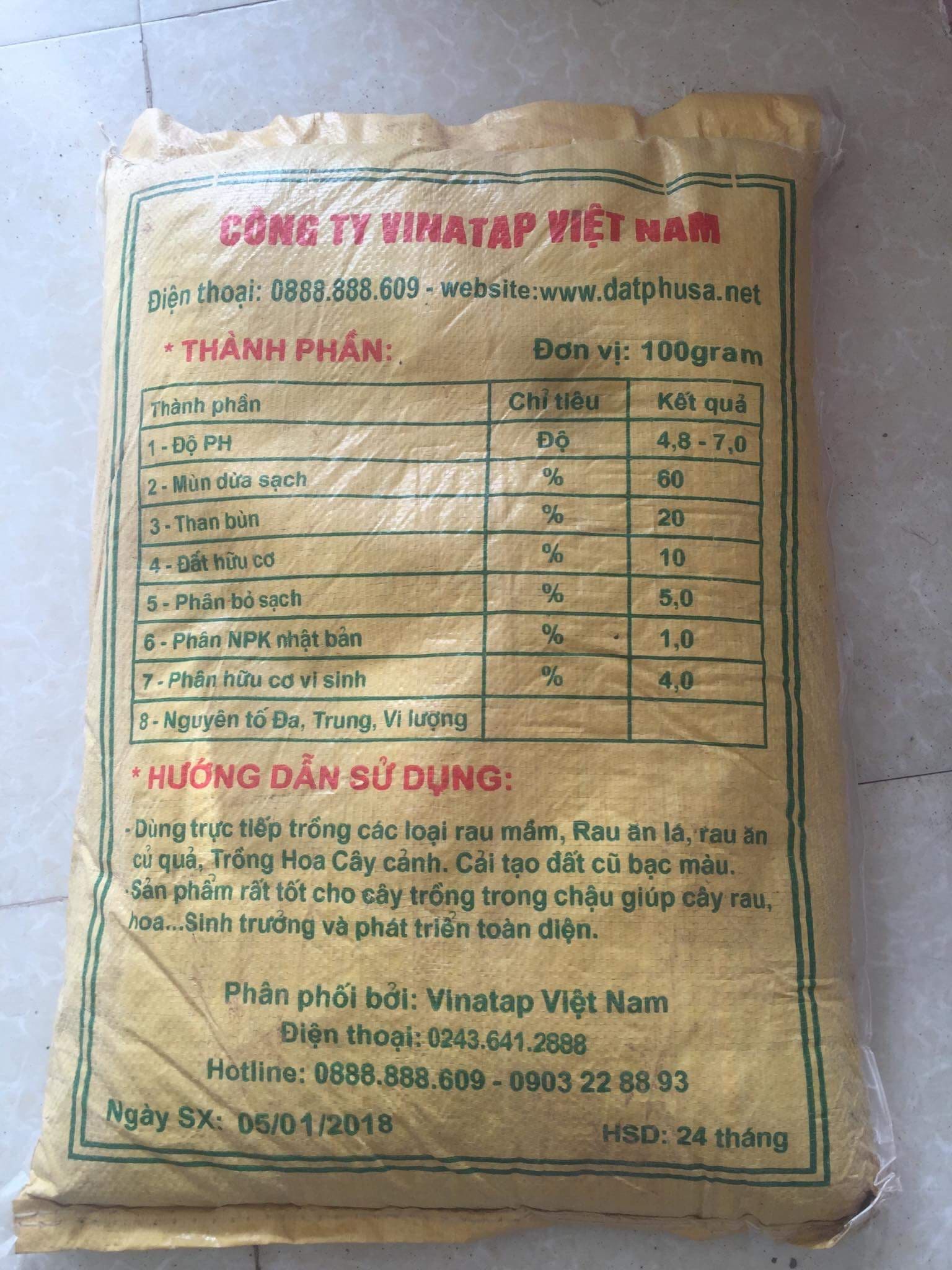 đất vi sinh trồng rau