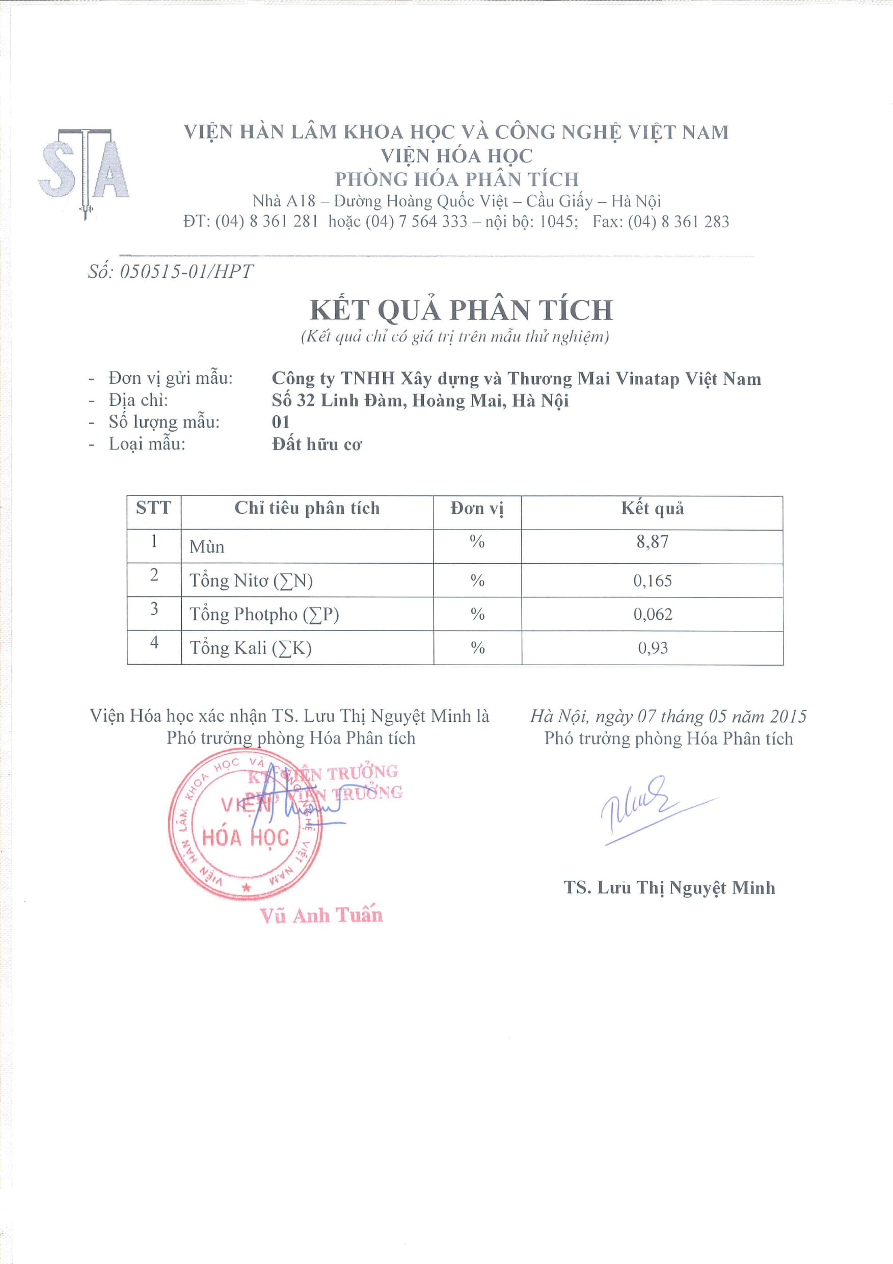 Đất trồng cây VinaTap