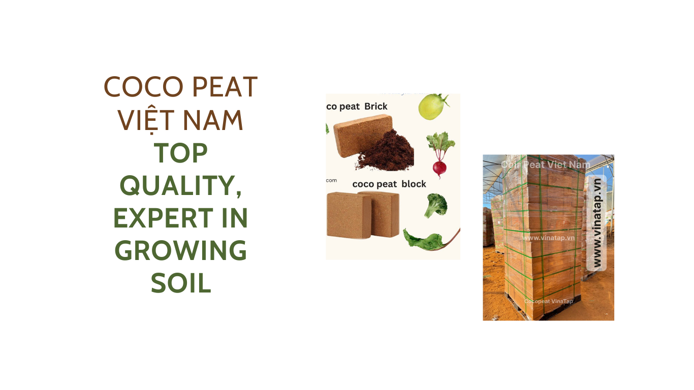 coco peat vinatap - growing medium