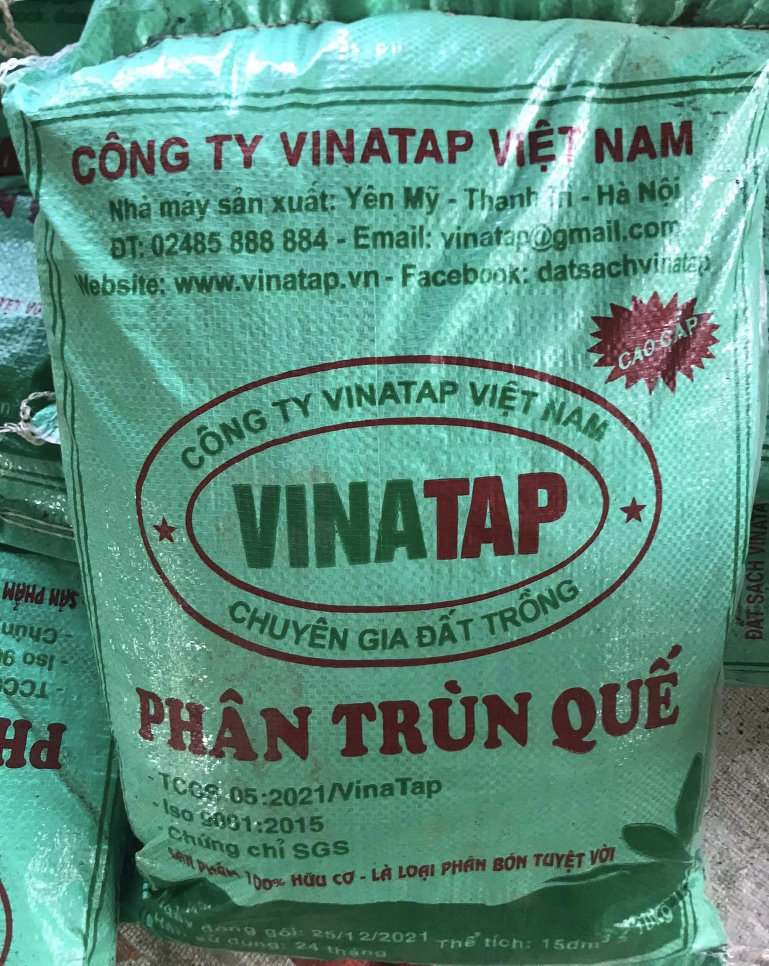 Phân Trùn Quế VinaTap