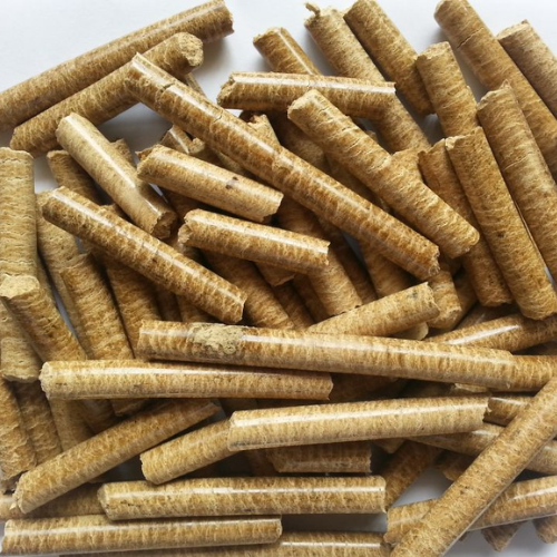 Rice husk pellets. Made in Vietnam