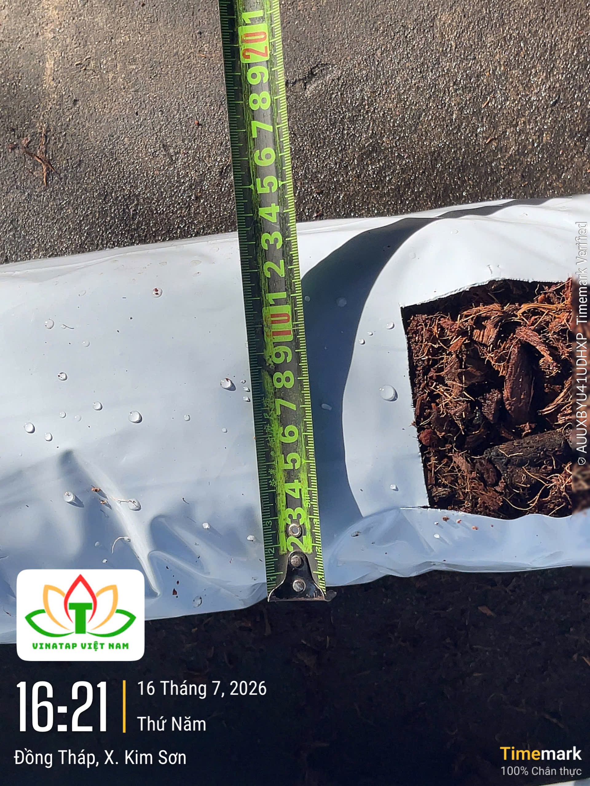 VinaTap Coco Coir Grow Bags Custom Sizes 100x15x15